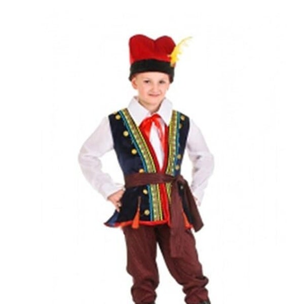 Déguisement polonais pour garçon, Déguisement polonais pour enfant, Costume polonais, Costume national, Costume traditionnel, Déguisement pour garçon