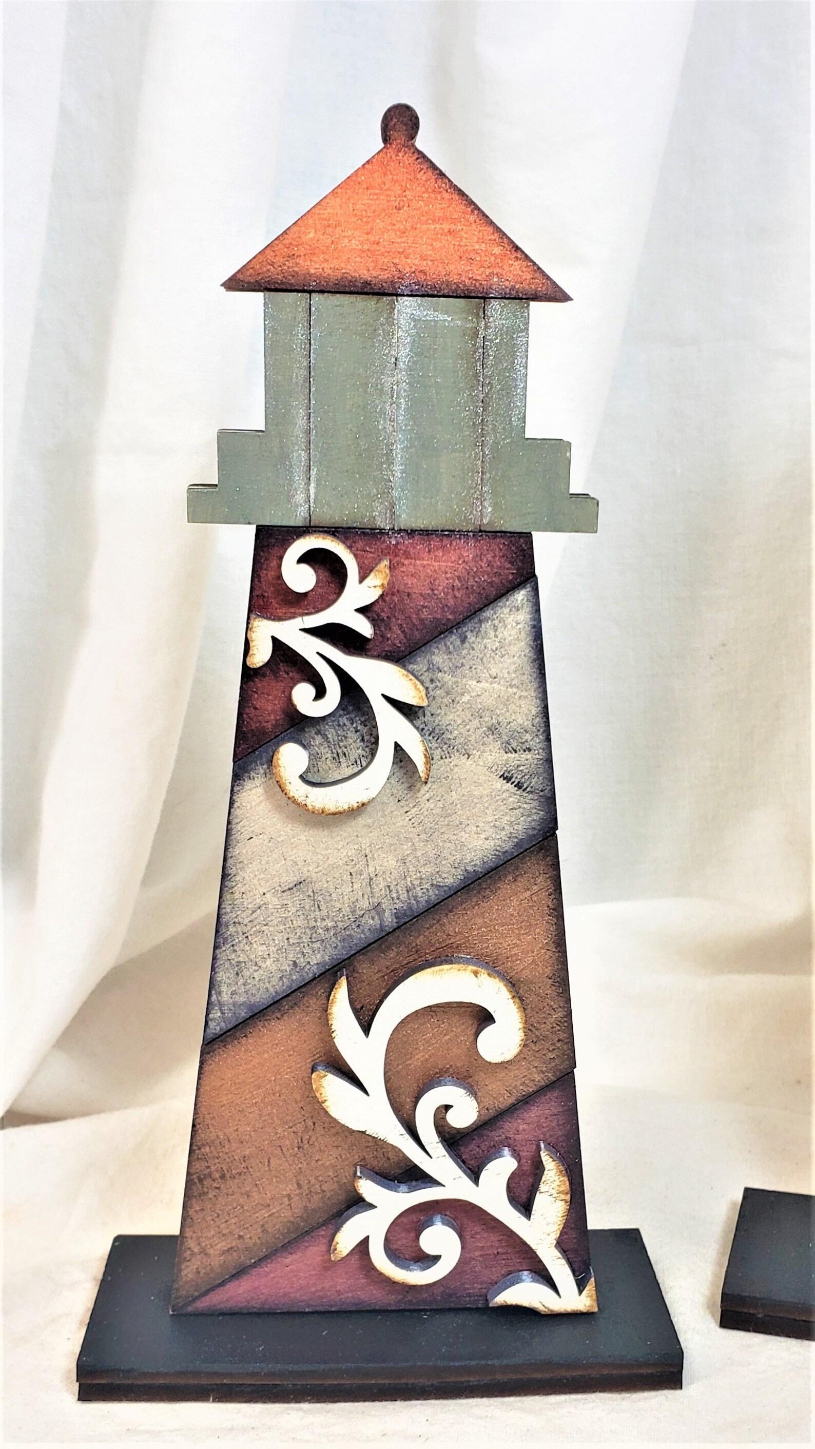 Lighthouse Decor - Farmhouse Style Lighthouse Decor - Laser Cut & Hand ...
