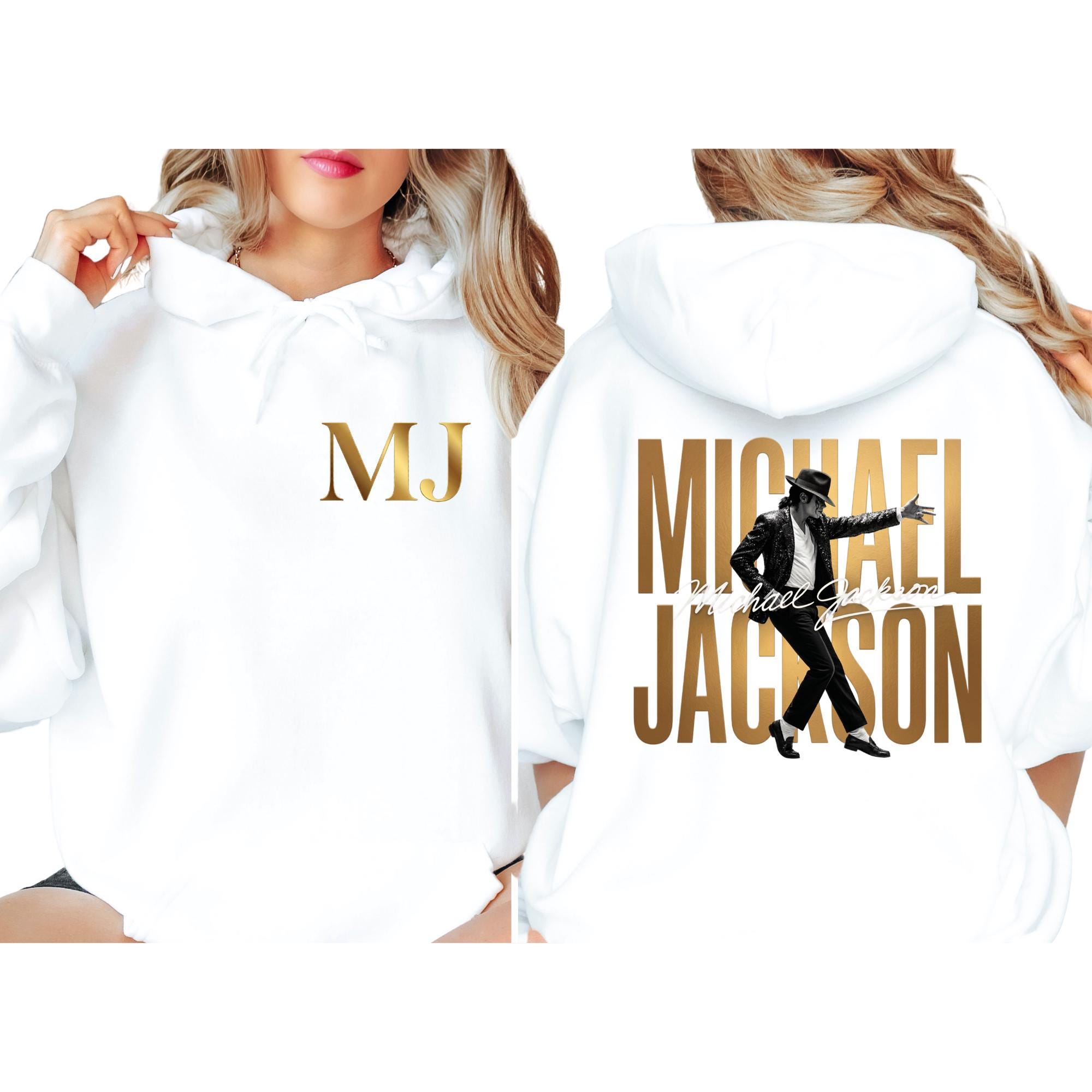 Michael Jackson Vintage Hoodie - Etsy
