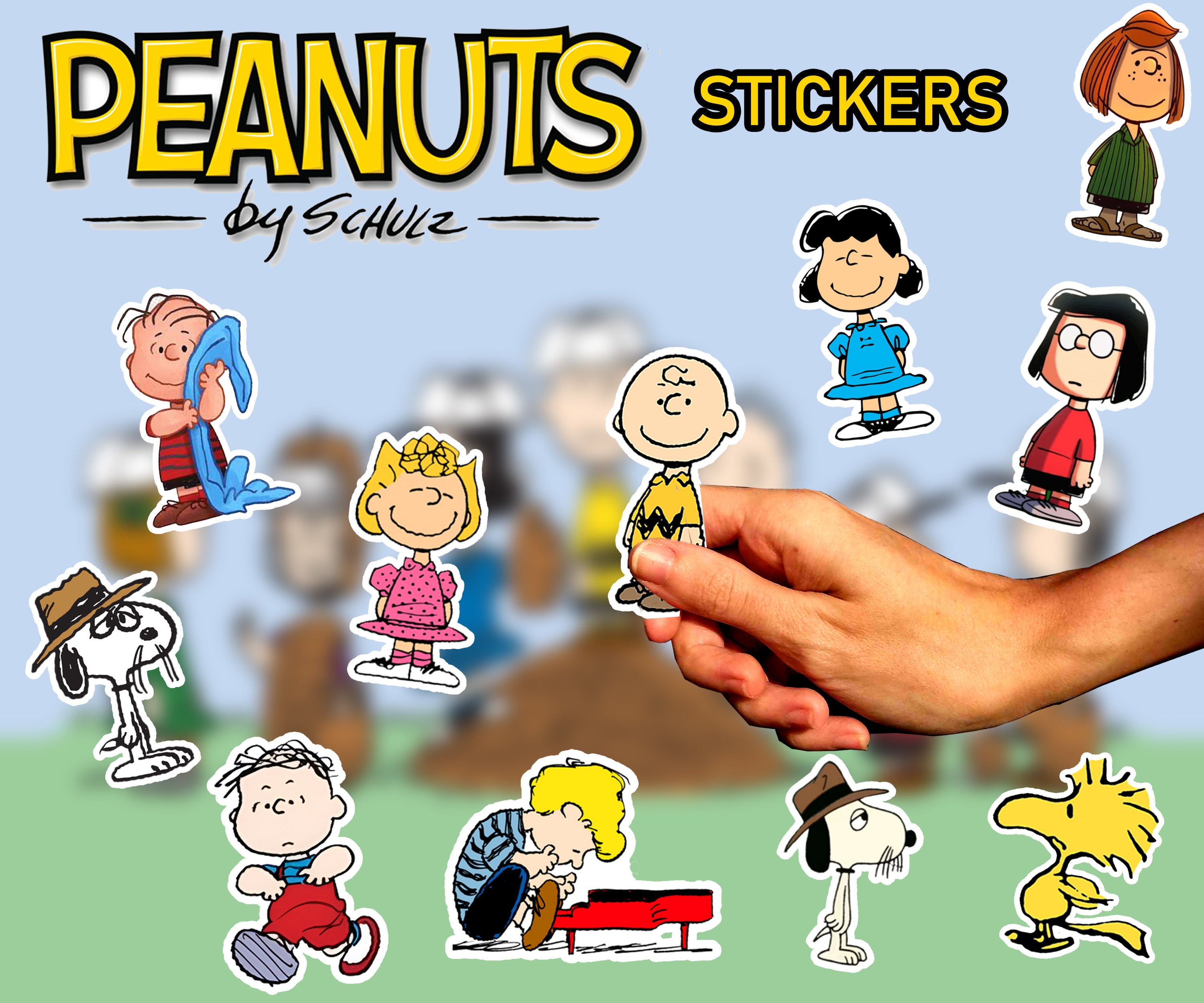 Snoopy charlie brown peanuts lachen zeichnen, snoopy aufkleber