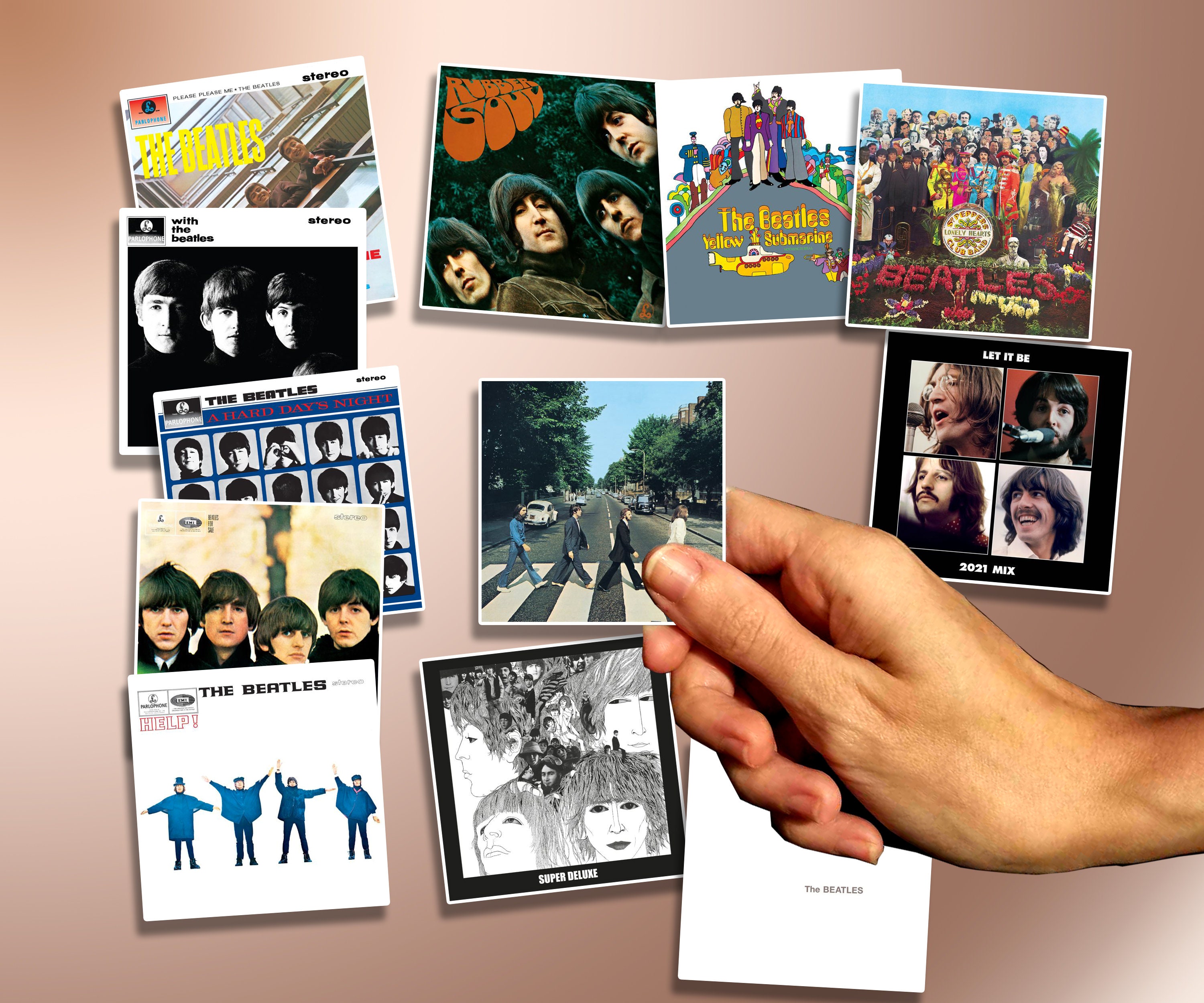 Vintage the Beatles White With White Vinyl and Poster Album 12 LP Record  Vinyl Album 70s Vinyl Capitol 1978 SEBX 11841 