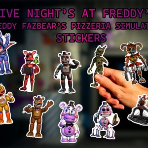 molten freddy - Five Nights At Freddys - Sticker