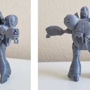 3D Printed Robotech RPG Tactics Female Power Armor Open Cockpit Queadluun-Rau image 7