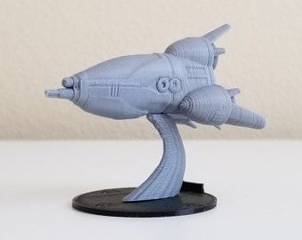 3D Printed Gnerl Fighter Pod Robotech RPG Tactics Zentraedi Macross