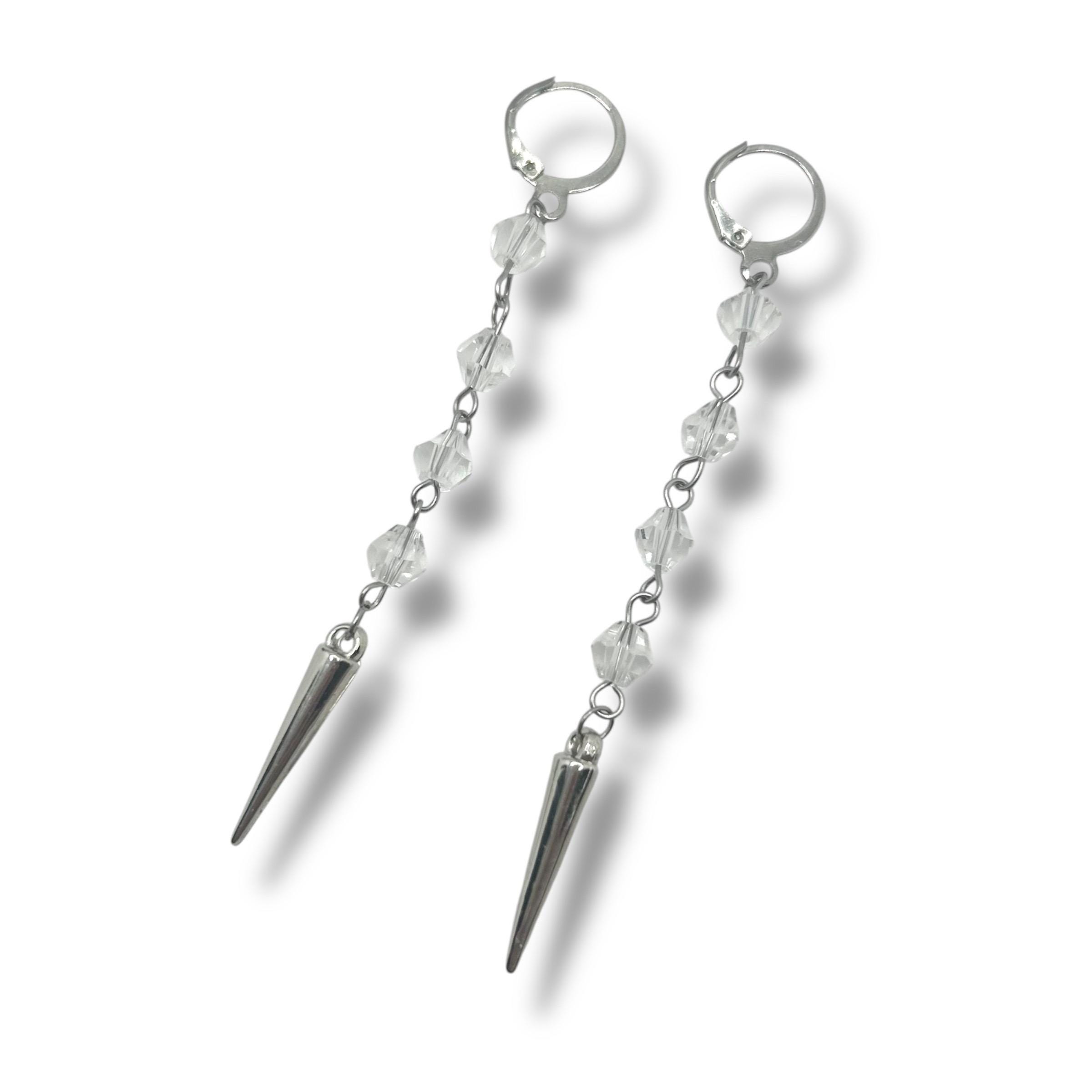 Kpop Demon Hunters Mira Earrings, Spike Dangles - Etsy Israel