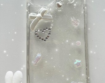 Handmade Mermaid Resin Phone Case: Soft TPU