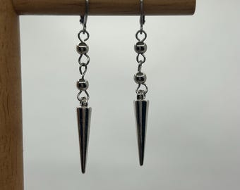 Kpop Demon Hunters Mystery Earrings, Spike huggies, gifts for her him, kpop earrings