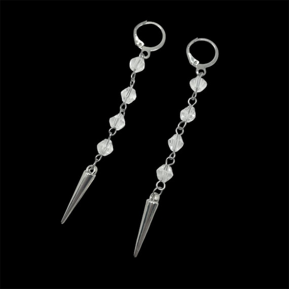 Kpop Demon Hunters Mira Earrings, Spike Dangles - Etsy