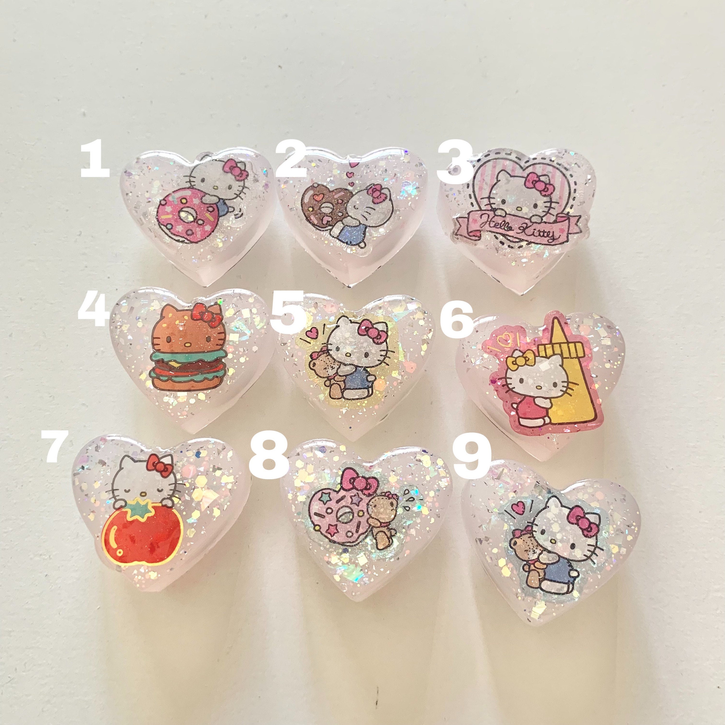 Hello Kitty Jibbitz Sanrio Jibbitz Crocs Jibbitz Resin Etsy