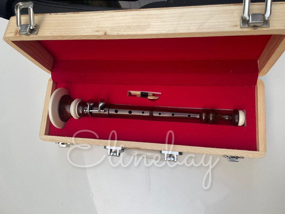 Handmade Bombard Chanter Rosewood Bombard Chanter 2 Reeds Etsy