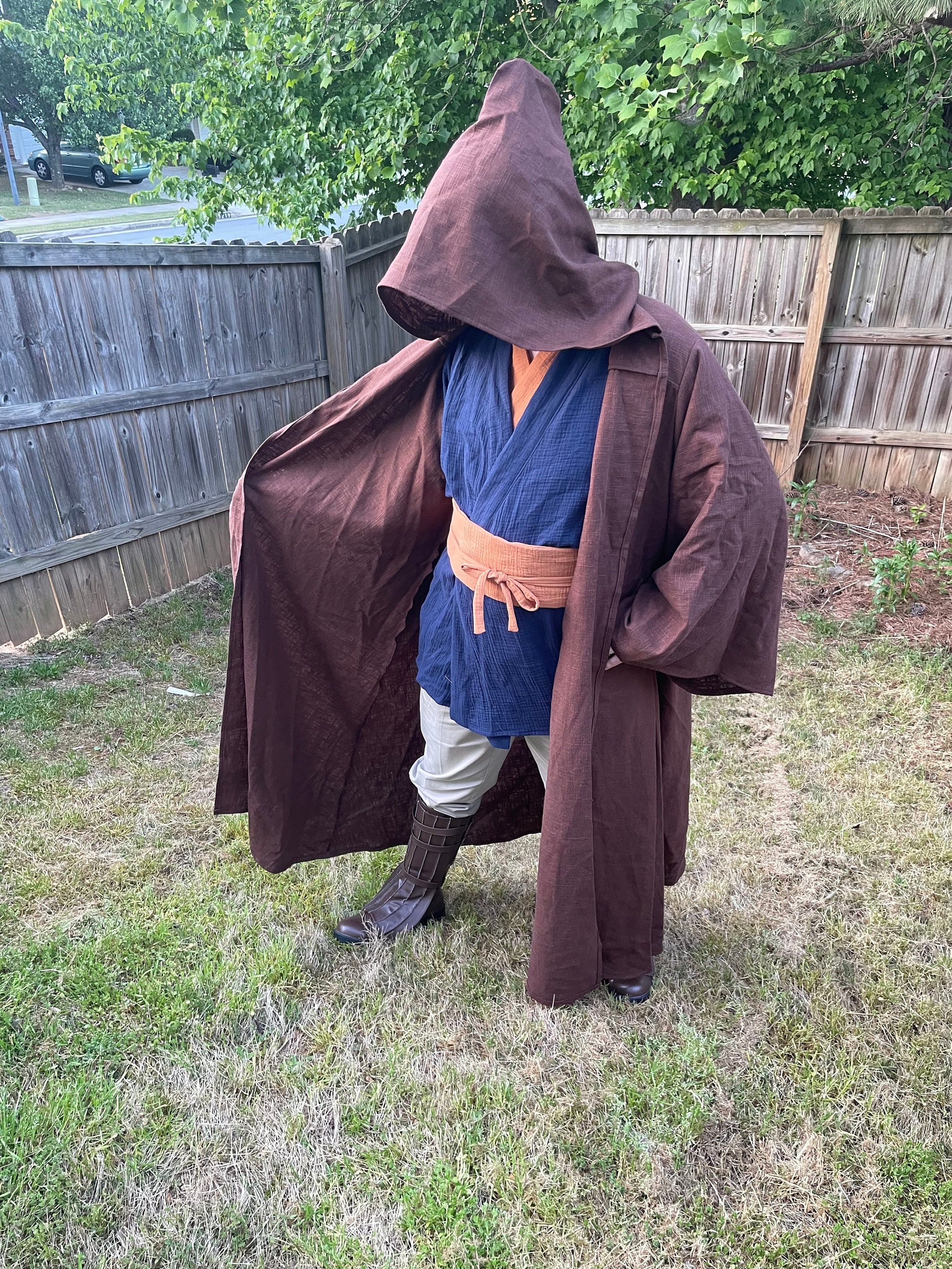 Dark Brown Jedi Robe 