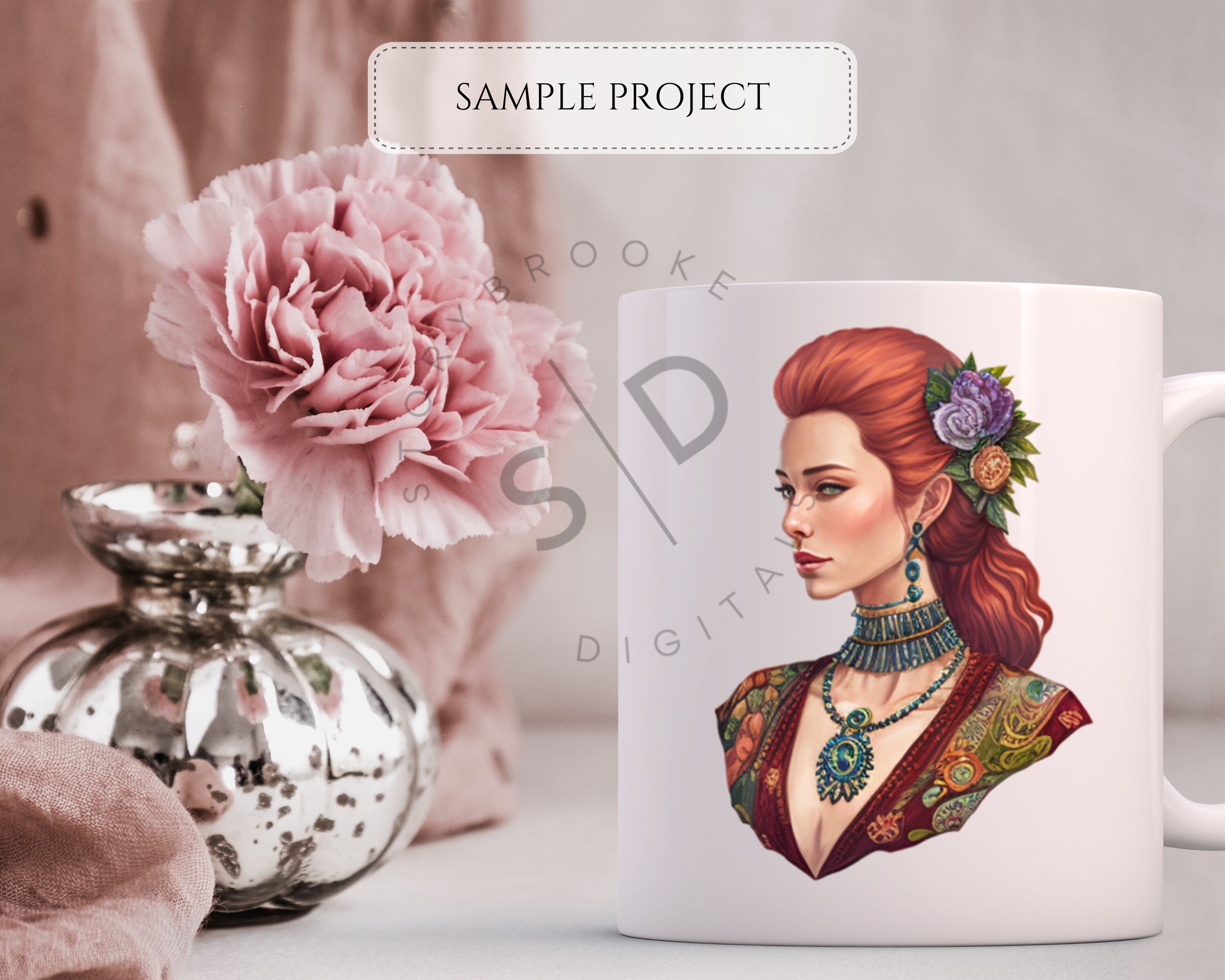 Women Clipart, Irish Women, Pngs, Fashion Woman, Commercial Use Clipart ...