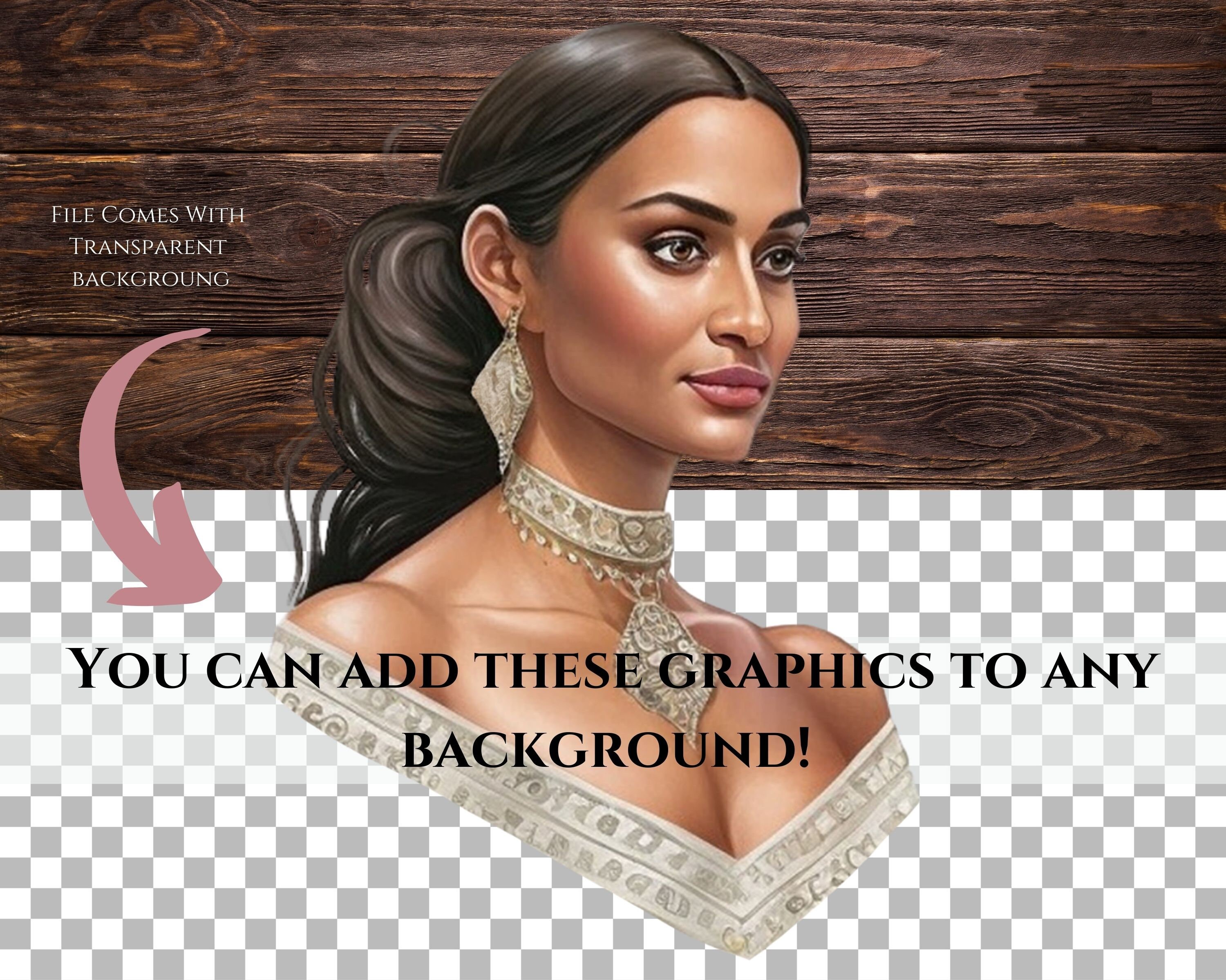Fashion Divas Graphics, Fashion Woman Graphics, Commercial Use Clipart
