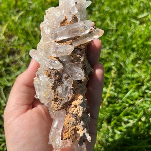 Colombian Lemurian Cluster Quartz, Colombian Lemurians, Gift, Metaphysical Stone