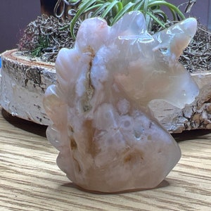 Flower Agate Unicorn