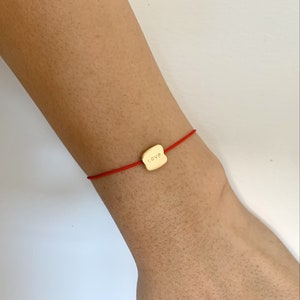 Red Love String Bracelet Saint-Valentin Cadeau Pour Femmes