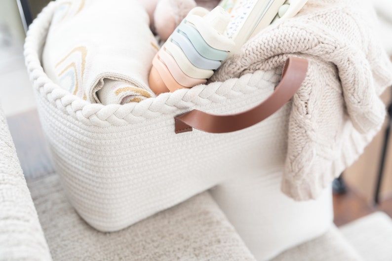 Handwoven Cotton Stair Basket Lshaped Staircase Storage Etsy — free download
