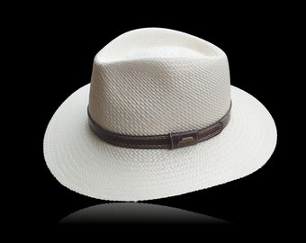Panama hat, hand-woven, straw hat, summer hat, fedora, traveler