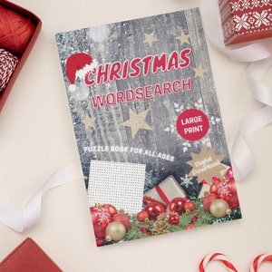 DIGITAL DOWNLOAD - Christmas Word Search: Fun for All Ages