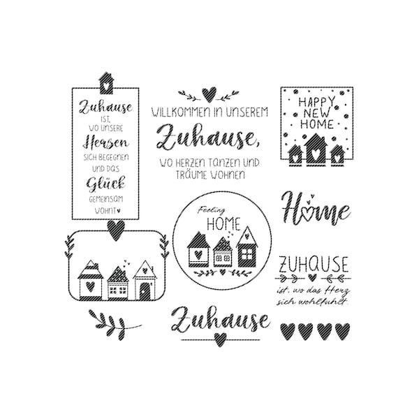 Haus SVG, Einzugsgeschenk plotten, Haus Plotterdatei, Zuhause svg, Hausdatei png, Home SVG, Zuhause plotten, Haus plotten, Lineart