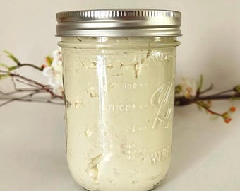 16oz Healing Whipped Shea Body Butter – Natural Moisturizing, Thick, Nourishing, Non-Toxic Skincare | Handcrafted Spouse Friends Gift Idea