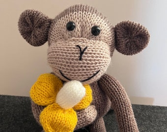 Greedy Monkey - Circular Knitting Machine  - PDF PATTERN