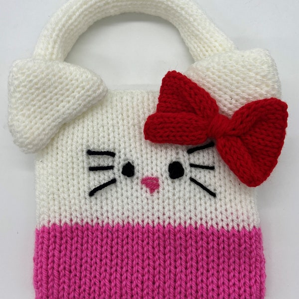 Kitty Bag - Circular Knitting Machine  - PDF PATTERN