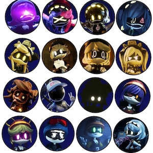 Murder Drones 1.5in Character Pins
