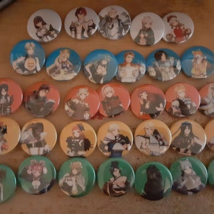 Fire Emblem Engage Pins/Buttons