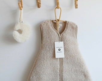 WOLLIES Amsterdam Baby Sleeping Bag - 100% Merino wool - 3 to 6 months