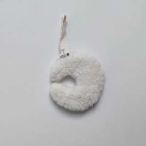 WOLLIES Amsterdam - Wool Dummy Moon - 100% wełna Merino - White