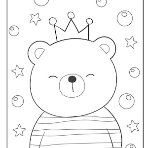 Teddy Bear Coloring Pages 21 pages image 1