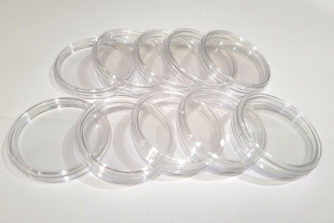 Coin Capsules All Size From 14mm to 42mm Capsule 10 Each Etsy Ireland