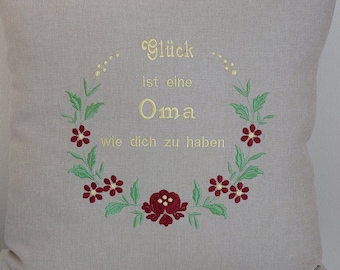 Geschenk Oma, Glück ist....