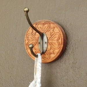 Wooden Wall Hooks - Wooden Hooks - Decorative Hook