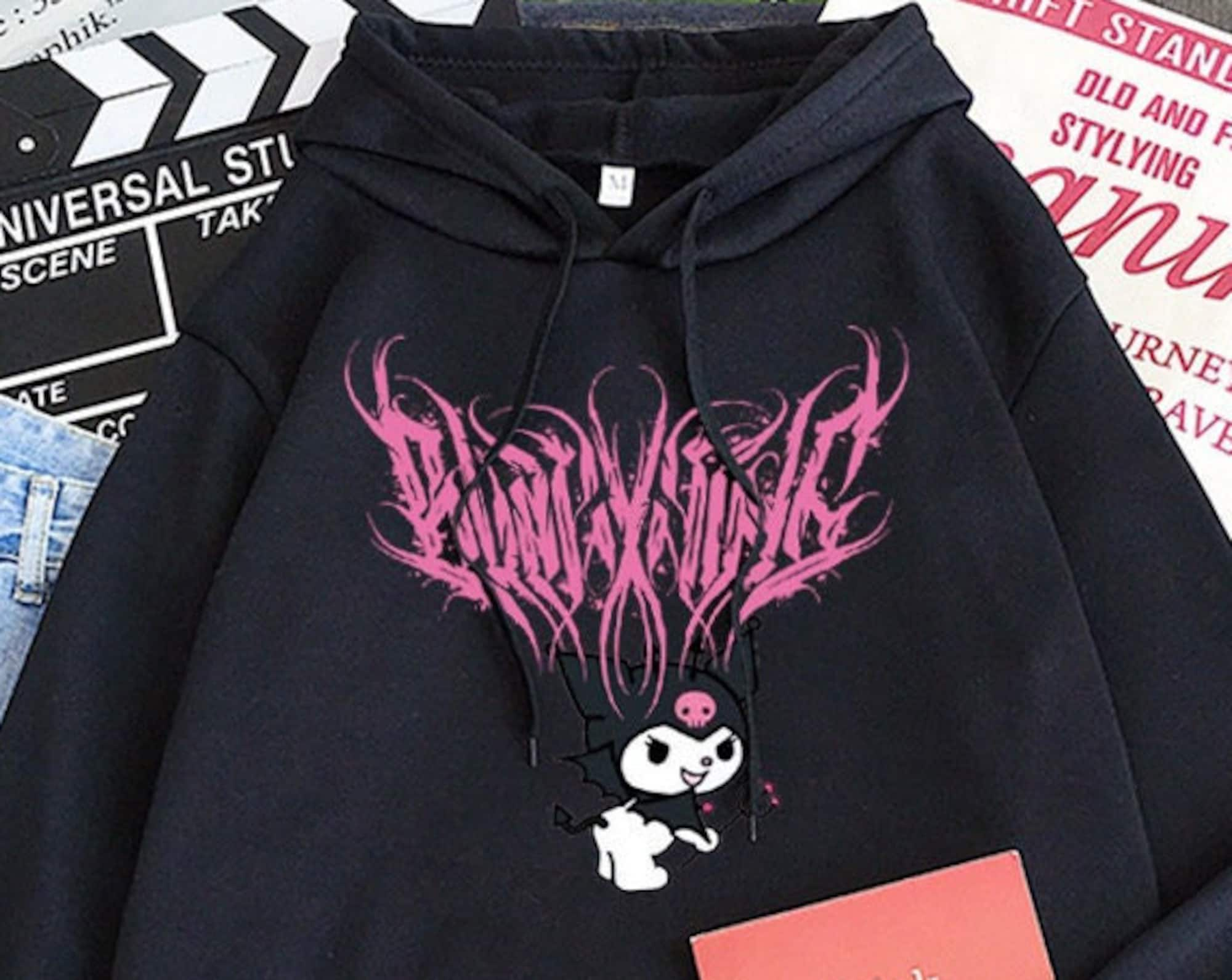 Kuromi Hoodie, Anime Print Hoodie