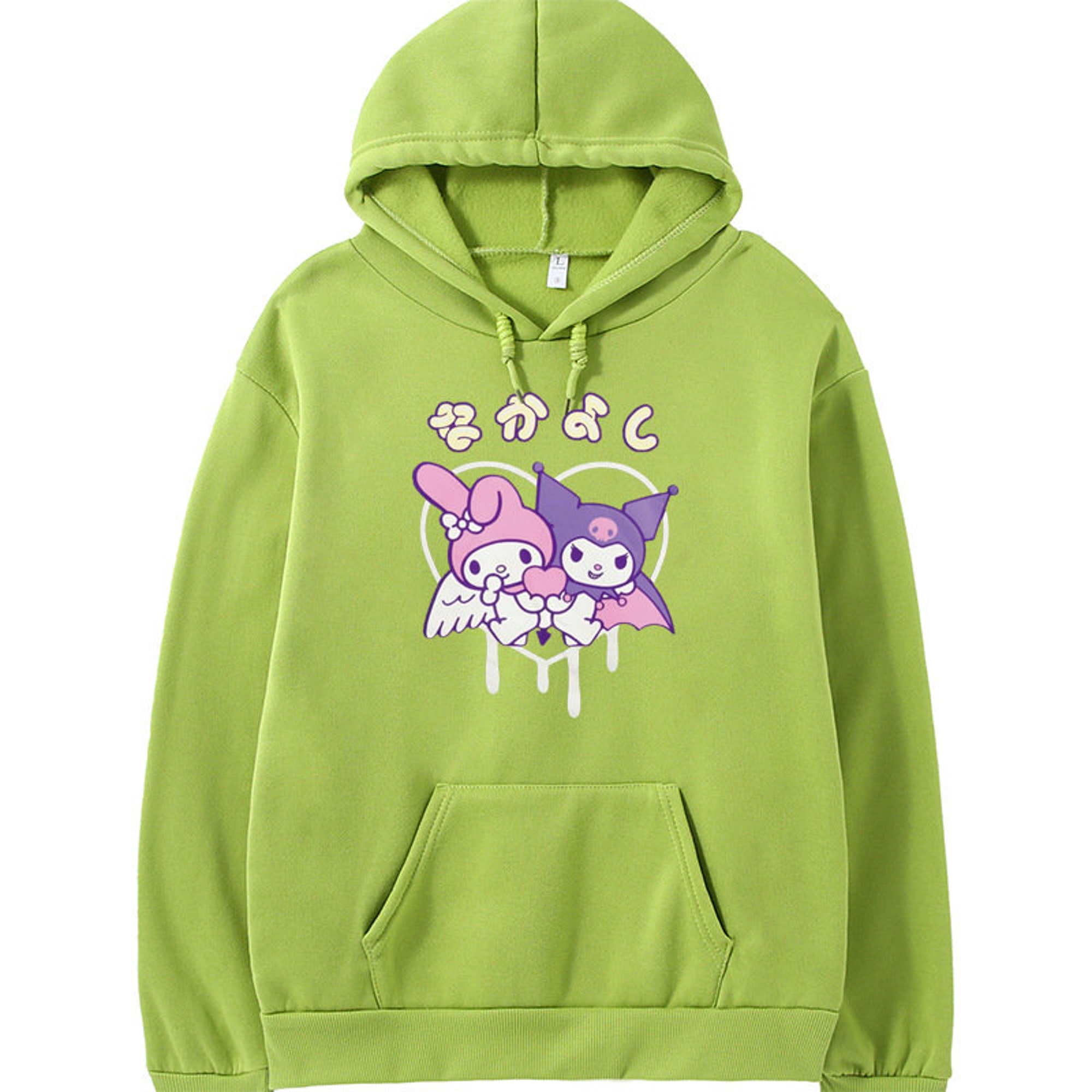 Cute Cartoon Kuromi Hoodie, My Melody and Kuromi Hoodie