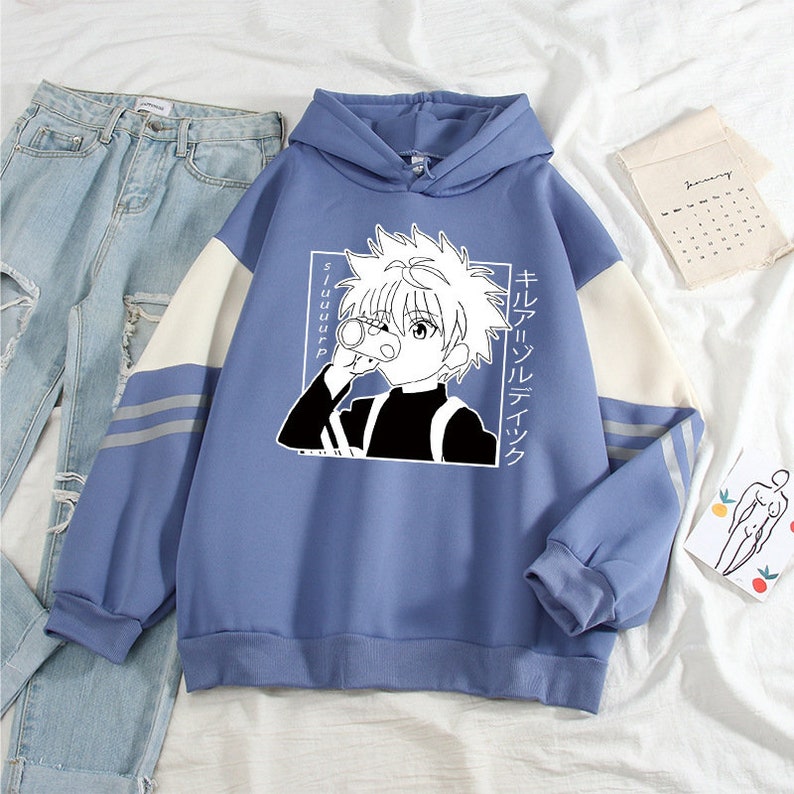 Killua anime hoodie Clearance