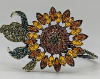 Sonnenblume Strass Stirnband