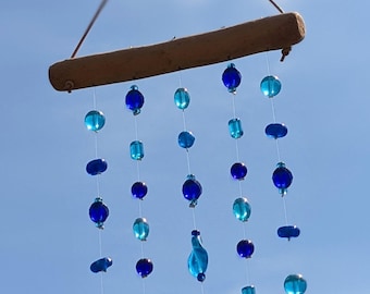 Handgemachter Blauer Sun Catcher