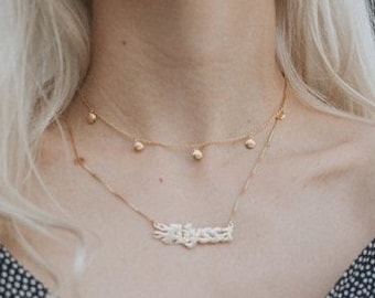 Sterling Silver Personalized Name Necklace: Dainty Custom Jewelry