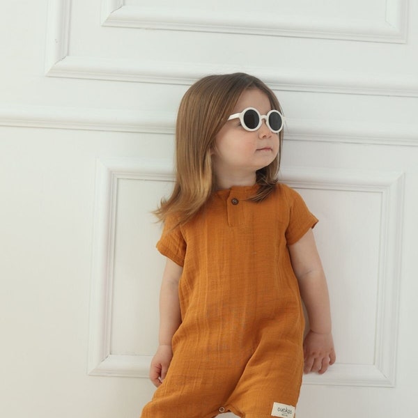 Organic Cotton Baby Rompers - Soft and Comfortable for Delicate Skin