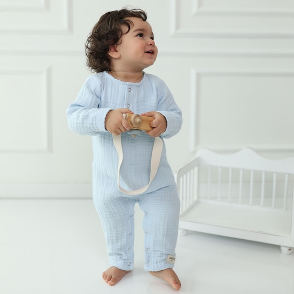 100% Cotton Muslin Baby Rompers - Magical Enchantment
