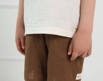 Kids Cotton Muslin Shorts for a Magical Summer Adventure