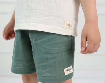 Kids Cotton Muslin Shorts for a Magical Summer Adventure