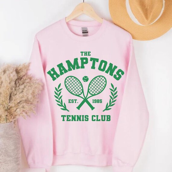 Malibu Tennis Club Pink Preppy Aesthetic T-Shirt – The Preppy Place