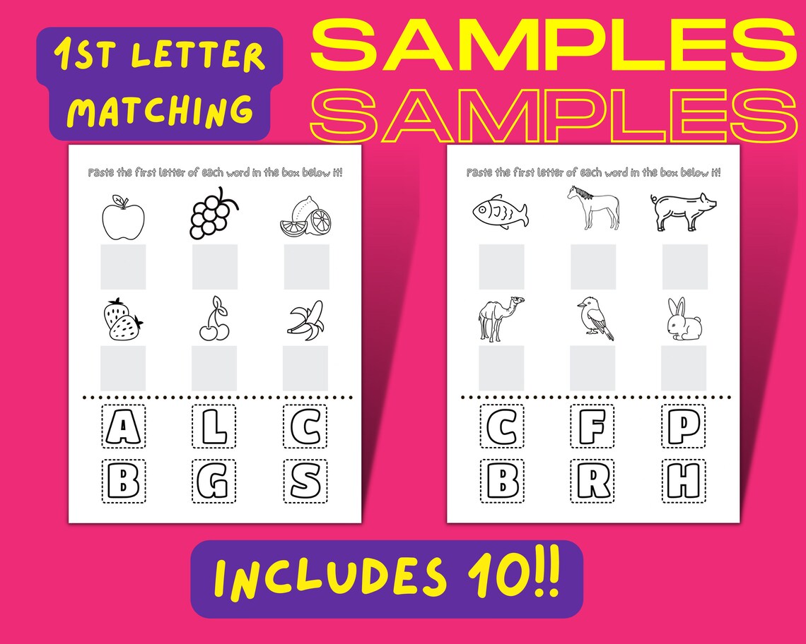 Printable Color, Cut, and Paste Activity Ages 3-5 | PDF Download ...