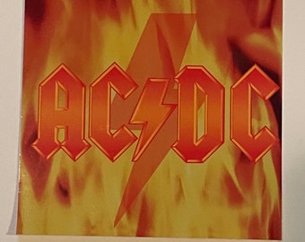 Ac Dc Sticker - Etsy