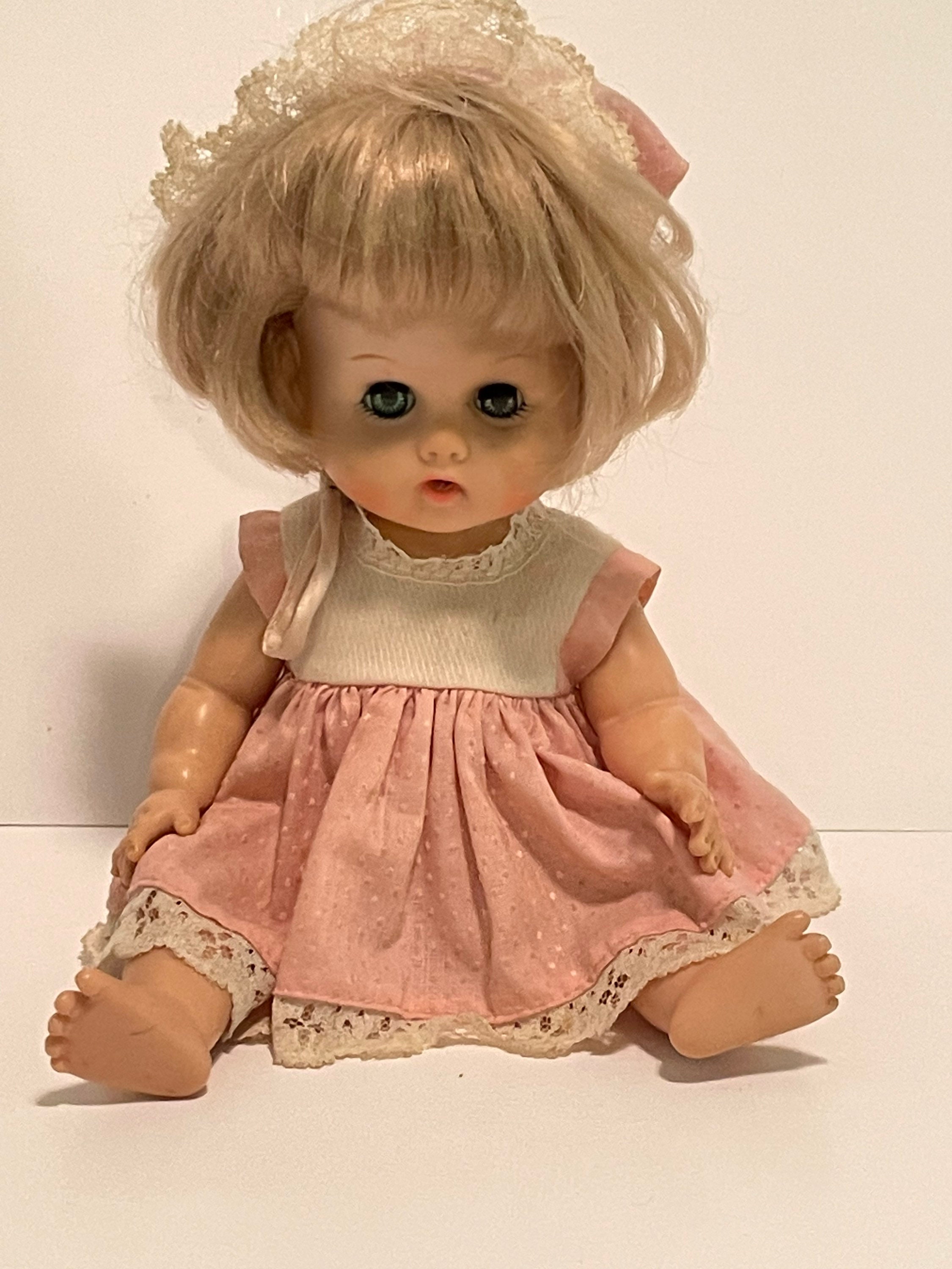 Vintage Ginny Baby Doll Vogue 12 Drink Wet Blonde Pink - Etsy