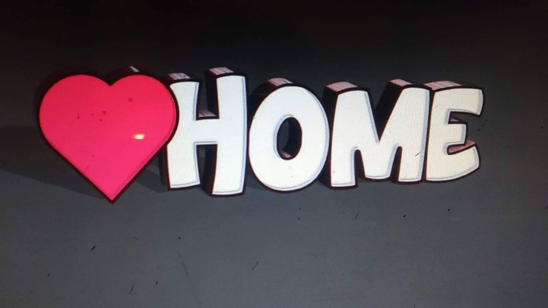 Enseigne Home Led Déco Maison